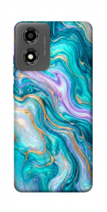 Чехол Mermaid marble для Motorola Moto E14