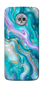 Чехол Mermaid marble для Motorola Moto G6 Plus