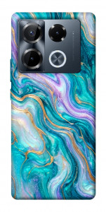 Чехол Mermaid marble для Infinix Note 40 Pro 4G