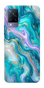 Чехол Mermaid marble для Vivo V21