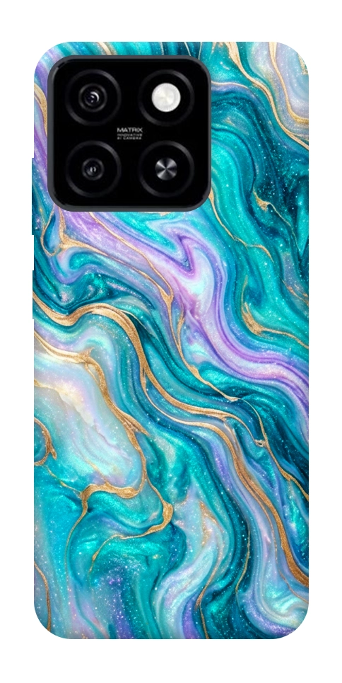 Чехол Mermaid marble для ZTE Blade A55 4G