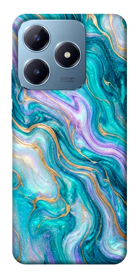 Чехол Mermaid marble для Realme C63 4G