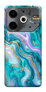 Чехол Mermaid marble для TECNO Pova 6 Neo (LI6)