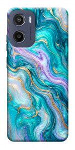 Чехол Mermaid marble для Motorola Moto E15