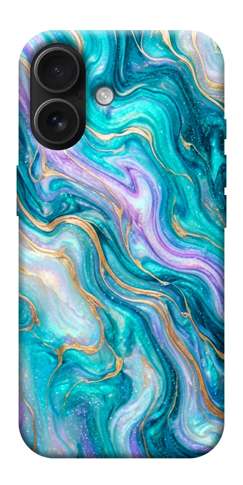 Чехол Mermaid marble для iPhone 17