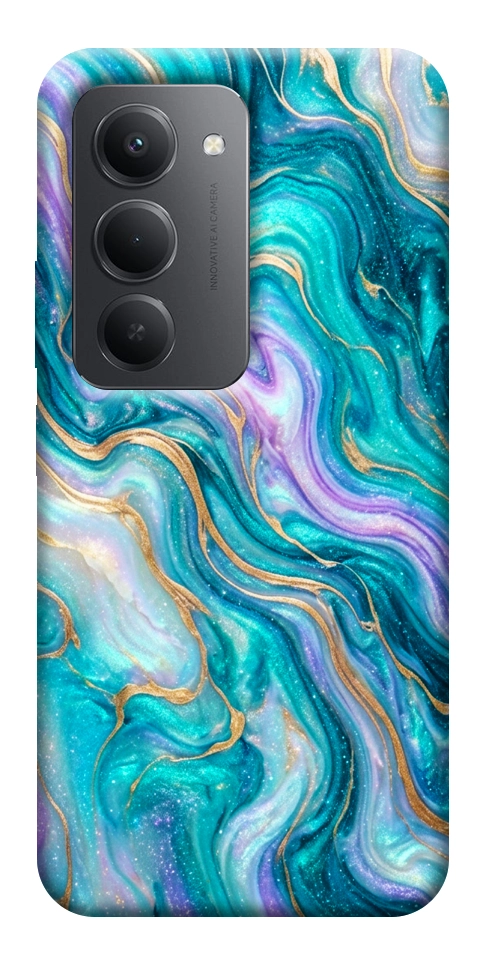Чехол Mermaid marble для Xiaomi Redmi 15 (Europe version)