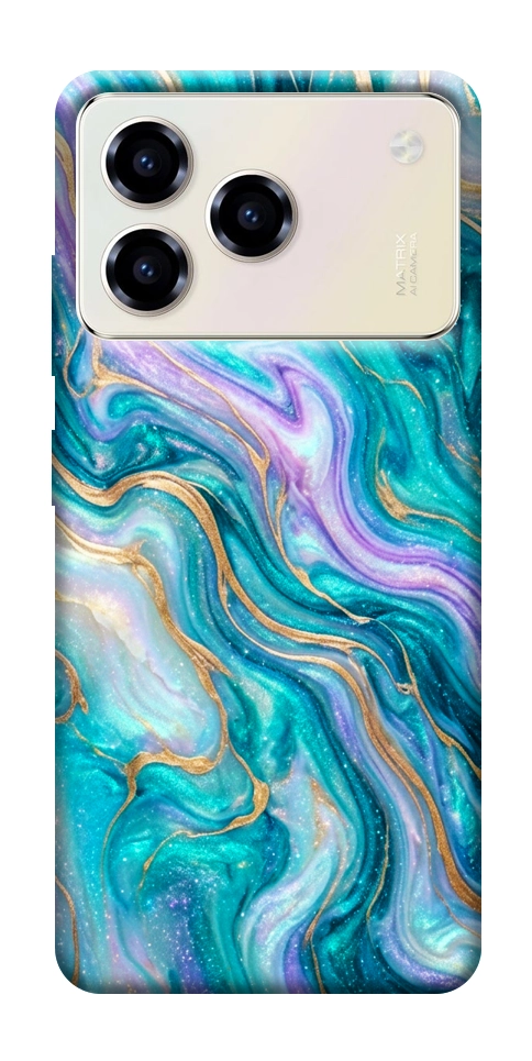 Чехол Mermaid marble для ZTE Blade A76 4G