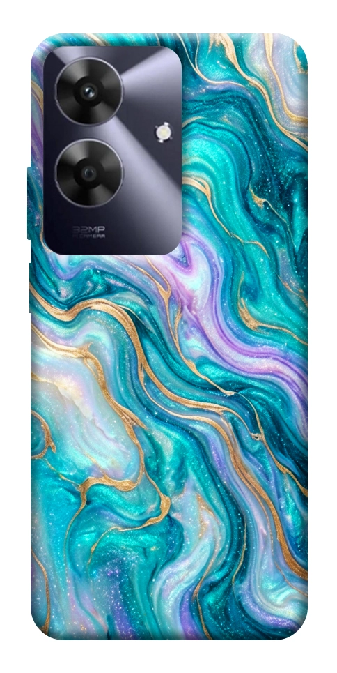 Чехол Mermaid marble для Realme Note 60x