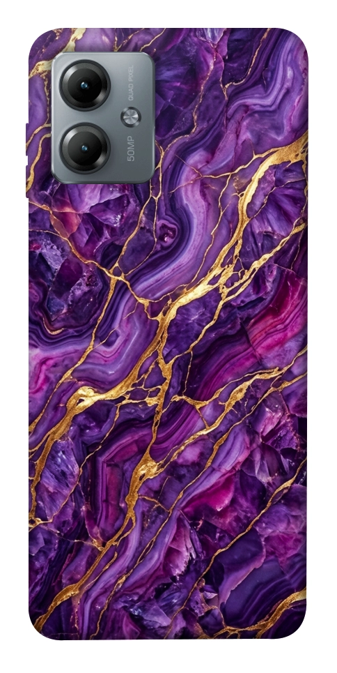 Чохол Purple gold для Motorola Moto G14