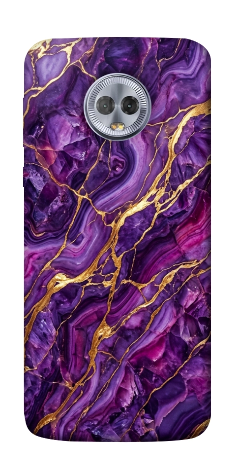 Чохол Purple gold для Motorola Moto G6 Plus