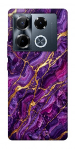 Чехол Purple gold для Infinix Note 40 Pro 4G