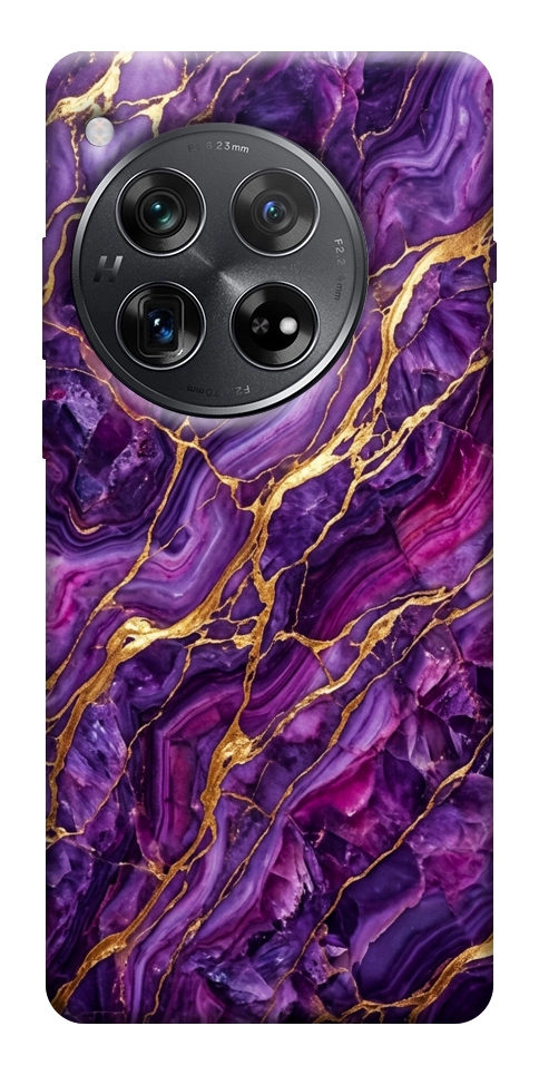 Чехол Purple gold для OnePlus 12