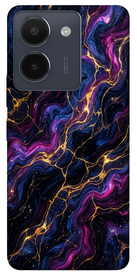 Чохол Purple space marble для Vivo Y36