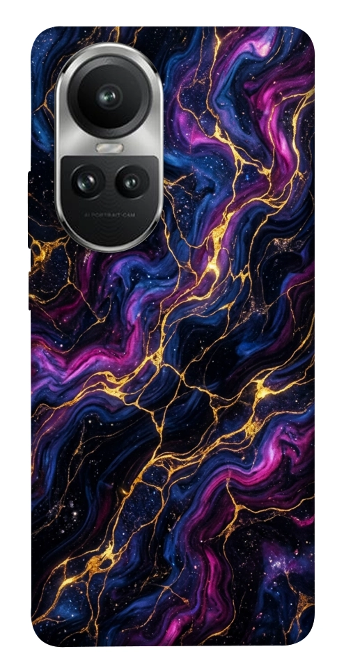 Чехол Purple space marble для Oppo Reno 10