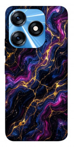 Чехол Purple space marble для TECNO Spark 10