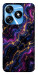Чехол Purple space marble для TECNO Spark 10