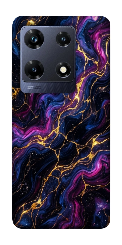 Чохол Purple space marble для Infinix Note 30 Pro NFC