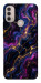 Чехол Purple space marble для Motorola Moto E30