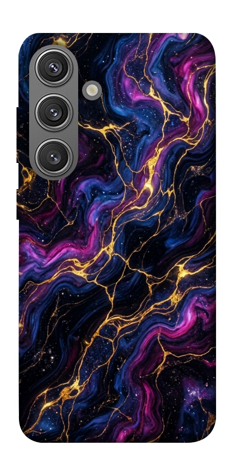 Чохол Purple space marble для Galaxy S24