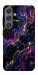 Чохол Purple space marble для Galaxy S24