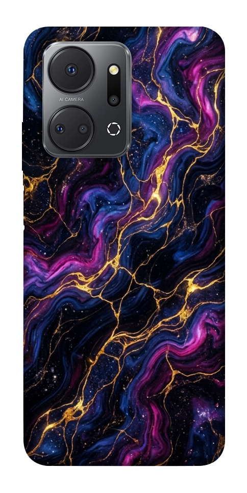 Чохол Purple space marble для Huawei Honor X7a