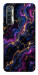 Чехол Purple space marble для TECNO Camon 17