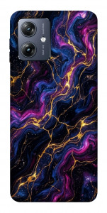 Чохол Purple space marble для Motorola Moto G54