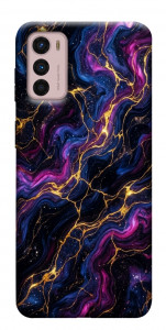 Чохол Purple space marble для Motorola Moto G42