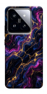 Чехол Purple space marble для Xiaomi 14 Pro