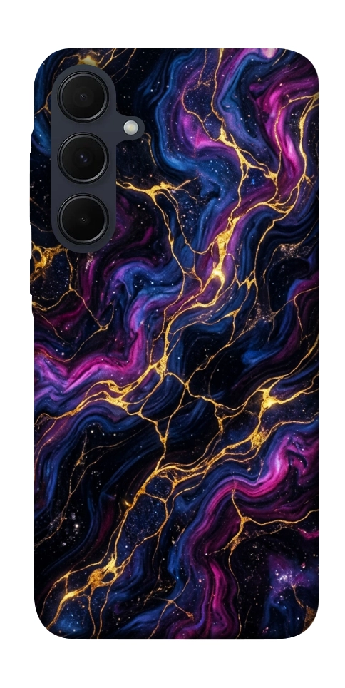 Чехол Purple space marble для Galaxy A55