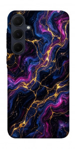 Чехол Purple space marble для Galaxy A55