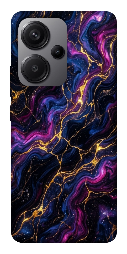 Чехол Purple space marble для Xiaomi Redmi Note 13 Pro+
