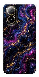 Чехол Purple space marble для Realme C67 4G