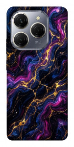 Чехол Purple space marble для TECNO Spark 20 Pro