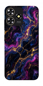 Чехол Purple space marble для ZTE Blade A73 4G