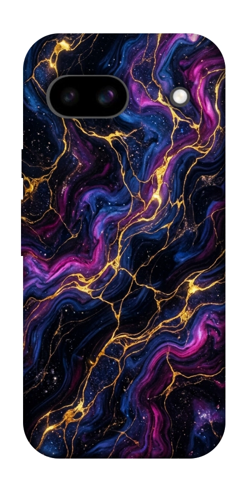 Чехол Purple space marble для Google Pixel 8a