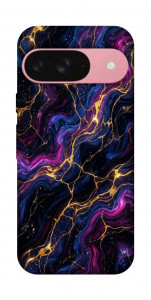 Чехол Purple space marble для Google Pixel 9