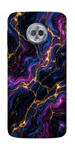 Чехол Purple space marble для Motorola Moto G6 Plus