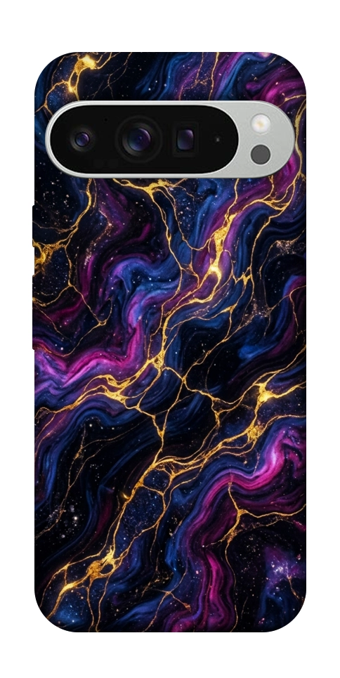Чехол Purple space marble для Google Pixel 9 Pro XL
