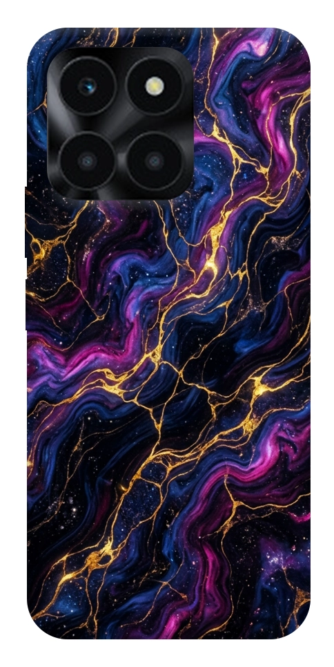 Чехол Purple space marble для Huawei Honor X6a