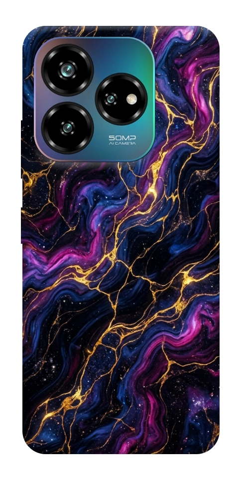 Чехол Purple space marble для ZTE Nubia V60