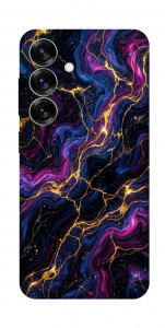 Чехол Purple space marble для Galaxy S25