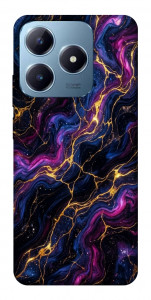 Чохол Purple space marble для Realme C63 4G