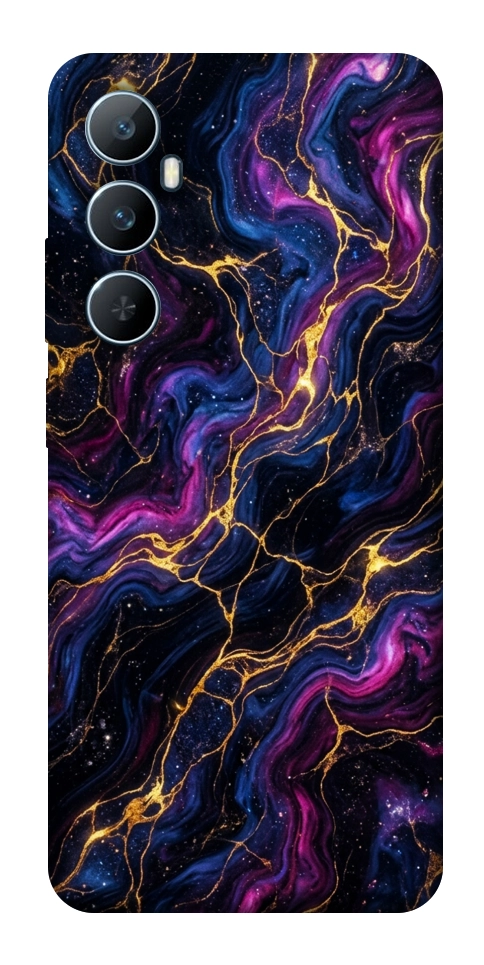 Чехол Purple space marble для Realme C65 4G