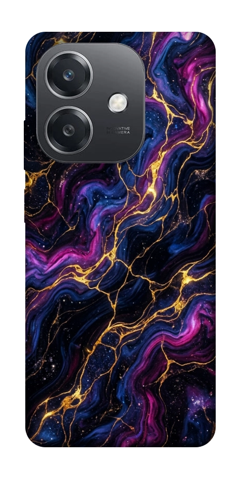 Чехол Purple space marble для Oppo A3 4G
