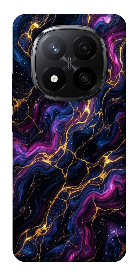 Чехол Purple space marble для Xiaomi Redmi Note 14 Pro+ 5G