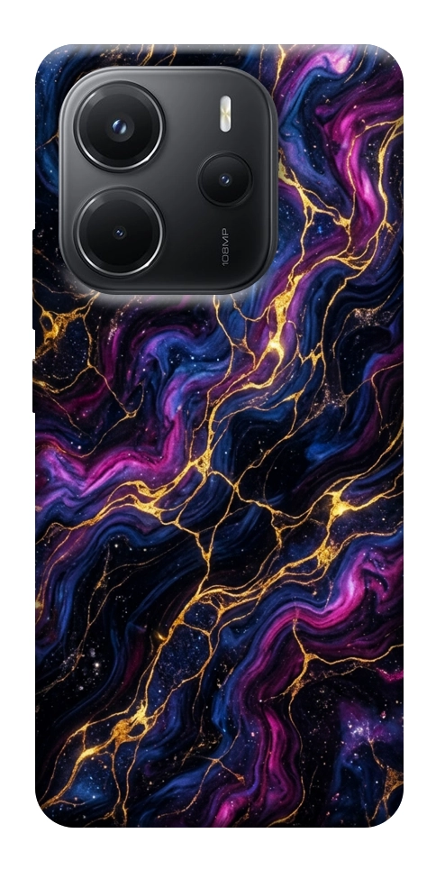 Чохол Purple space marble для Xiaomi Redmi Note 14 4G (Int. version)