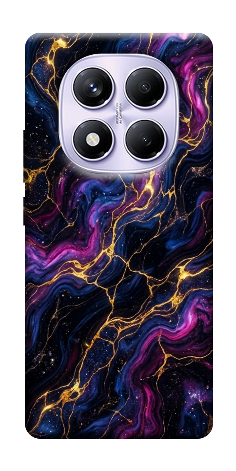Чехол Purple space marble для Xiaomi Poco X7