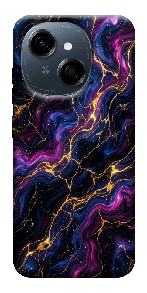 Чохол Purple space marble для TECNO Spark Go 1 (KL4)