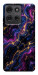 Чехол Purple space marble для Motorola Moto G75 5G